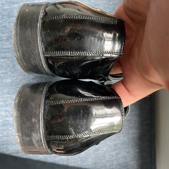 Dolce & Gabbana black patent leather dress shoes size UK7 - Picture 3 of 7